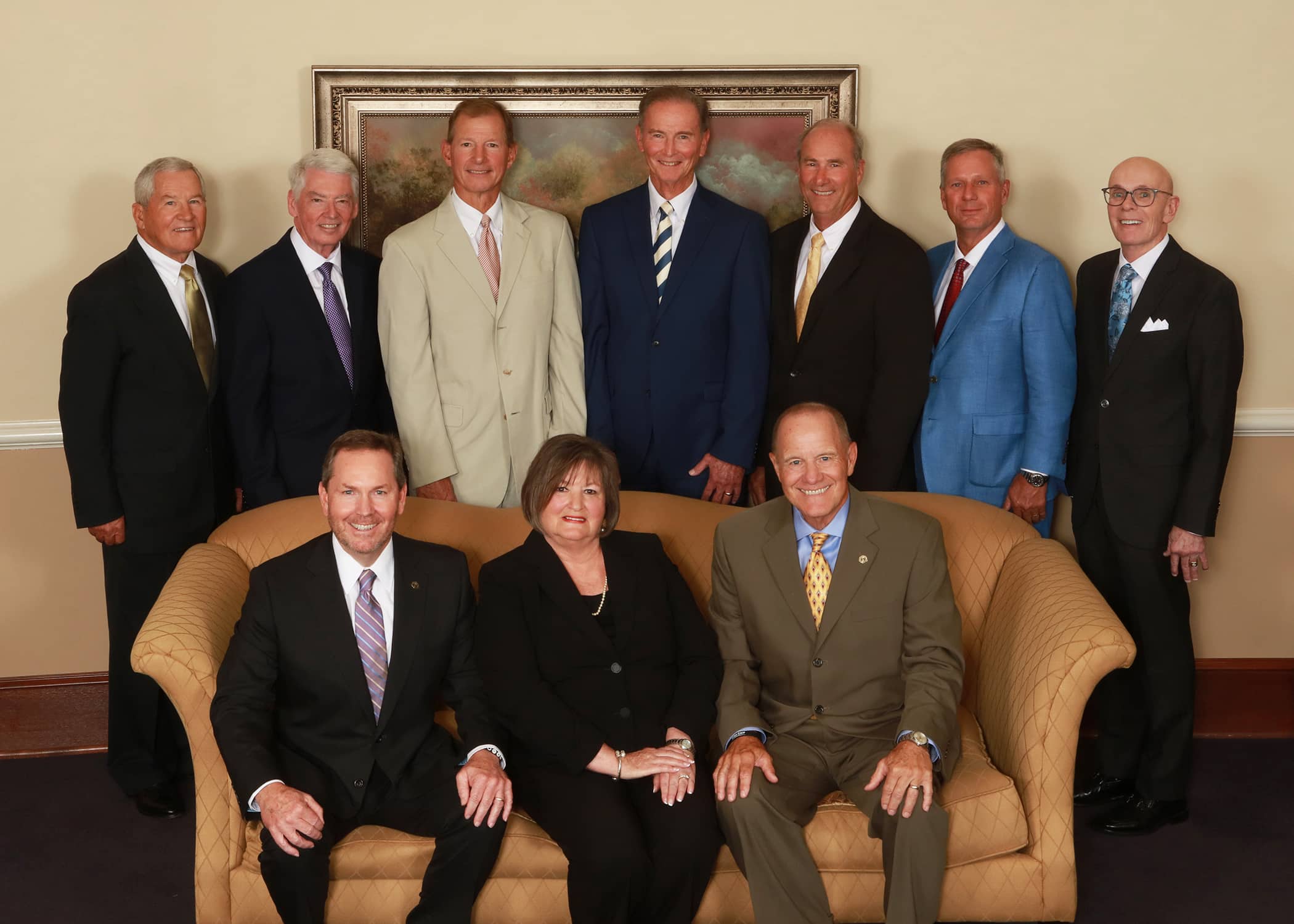 Greg Brown et al. posing for a photo